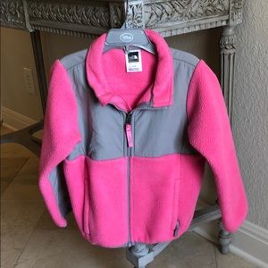 Perfectly Pink North Face Fleece Zip-Up Jacket